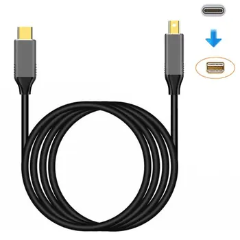 USBC Mini Displayport Kaabel 6ft USB Type C Thunderbolt 3 Mini DP Nöör, 4k Praktiline Kaasaskantav Kaablid Kombineeritud Tüüp ONLENY