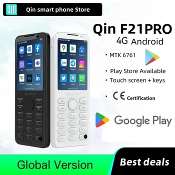Google ' i Play Poest Uus Qin F21 Pro Smart Puutetundlik Telefon 2.8 Tolline 3GB + 32GB / 4GB 64GB Bluetooth 5.0