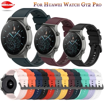 Officia Silikoon 22mm watch band rihma Huawei vaadata GT2 Pro smart watch Asendamine käepaela Eest Huawei vaadata GT 42mm 46 mm