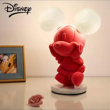 Disney Miki Hiir Öö Valguses Loominguline 35Cm Minnie 3 Värvi Tahavaatepeeglid Lamp Kaasaegne Minimalistlik elutuba, Magamistuba Öö Decor
