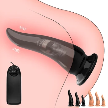 G Spot puldiga Butt plug Tuharad Vibraator Sex Mänguasjad, Naiste, Meeste Butt Plug Mees Eesnäärme Massaaž Vagiina Vibraator Dildo