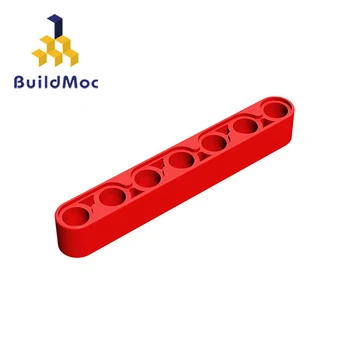 BuildMOC Koondab Osakesed 32524 1x7 Hoone Osad Plokid DIY elektrilised Haridus-Tellised Lapsed Mänguasjad