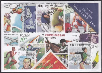 50tk/Palju Spordi-Kõik Erinevad Paljudest Riikidest EI Korda Kasutamata postmarkide Kogumine