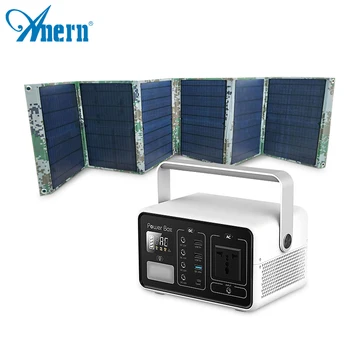 Anern Päikese Generaator 200W/60000mAh Portable Power Jaama 18V 120W Kokkupandav päikesepaneel Telkimine Väljas Toide