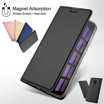 Magnet Nahast Raamat Klapp Telefoni Puhul Redmi Märkus 9 10 Pro Max 9S 10S Jaoks Xiaomi Mi Poco X3 NFC-Kaardi Hoidiku Kaas
