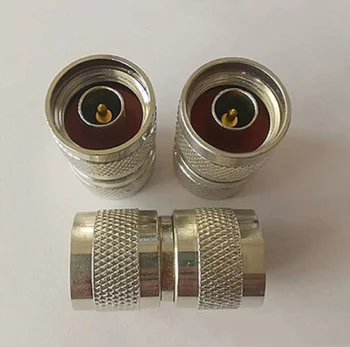 1tk-Liides N-Type Male Plug N Male Plug Topelt Sirge RF, Coaxial Adapterid
