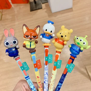 Disney Printsess Mickey Ja Minnie Pastapliiats koolitarbed Pastapliiats Uudsus Pen 0.7 mm Kirjutamine Pliiatsi Lastele Kingitused