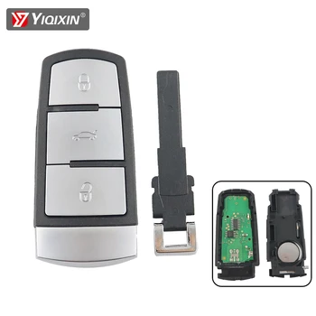 YIQIXIN 3 Nuppu, 433Mhz Smart Remote Auto Võti VW/Volkswage Passat B6 3C B7 Magotan CC 3C0 959 752 BA 2009 ID48 Kiip Võti