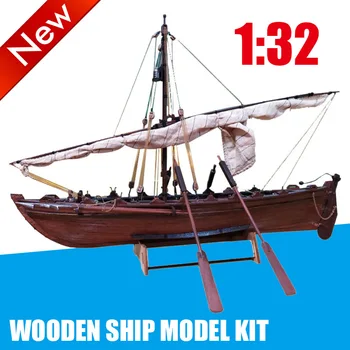 Puidust Laeva Mudel Kit 1:32 Mõõtkavas Vaalapüügi Laeva laevamudelite DIY Assamblee Xmas kingitused