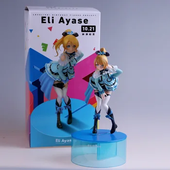 Anime Armastan Elada! Kooli Iidol Projekti Eli Ayase PVC Tegevus Arvandmed Laekuva Mudel Lapsed Mänguasjad Nukk 24CM