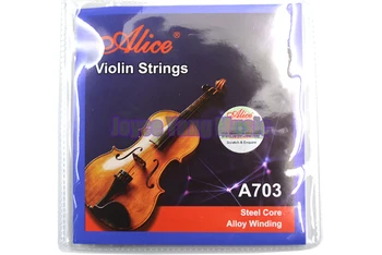 Alice A703 Viiul Stringid 4 Strings Roostevabast Terasest Core Stringid&Valge Pronks Haava Stringid 1.-4. Tasuta Shipping