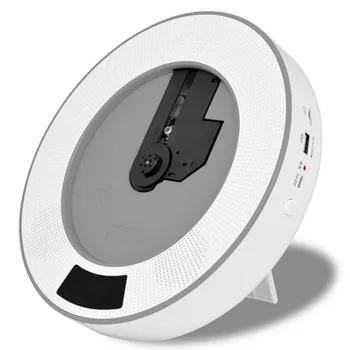 Seinale Paigaldatud CD-Mängija Desktop Bluetooth 2 Kõlari TF Kaart U-Disk MP3-Kaasaskantav Walkman Plaat Masina Remote Heli LED-Ekraan, USB