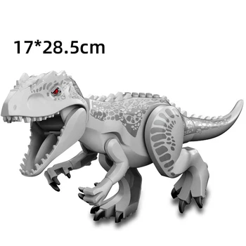Jurassic Dinosaurus Maailma Ühilduv Mänguasja Mehaanilistele Türannosaurus Raptor Plokk ehitusplokkide Telliskivi Ehitaja KES Draakon poiss Poiss