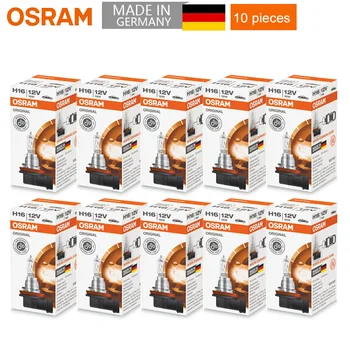 10tk OSRAM H16 12V 19W 3200K 64219 Originaal-Line Pirn Standardi Juht Hele Udutuled Halogeen Auto Pirnid OEM Saksamaa Hulgimüük