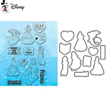 Disney Säde Printsess Selge, Templid Ja Matriitsid Disney Muinasjuttude Templid DIY Scrapbooking Dekoratiivne Paber-Kaardi Teha Uusi 2022