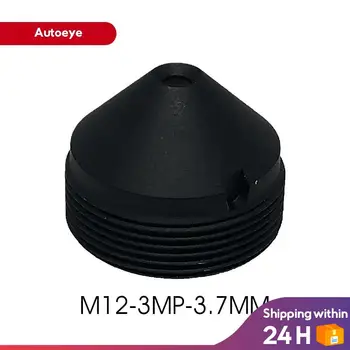 3.0 Megapiksline HD-3.7 mm Pinhole CCTV Lens IR M12 Objektiivi Toetada 92Degrees F2.4 1/2.7