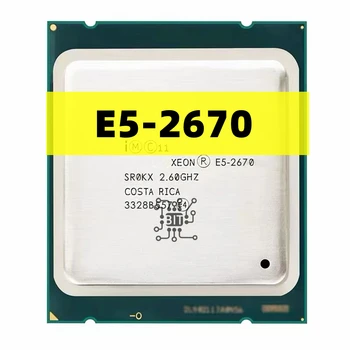 Algne Xeon Processor E5-2670 CPU 20MB 8-Core 2.60 GHz 8.00 GT/s LGA 2011 SROKX E5 2670 CPU Tasuta Shipping