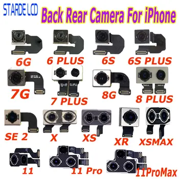 Tagumine Kaamera iPhone 6 6S 7 8 Plus SE 2 Tagasi Kaamera Taga Peamine Objektiiv Flex Kaabel Kaamera iphone X-XR, XS MAX 11 PRO max Kaamera