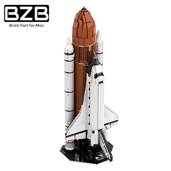 BZB KES Space Shuttle Launch Center Platvormi Käivitada Loov Raketi Õhusõiduki ehitusplokk Mudel Lapsed Mänguasjad DIY Telliskivi Parimad Kingitused