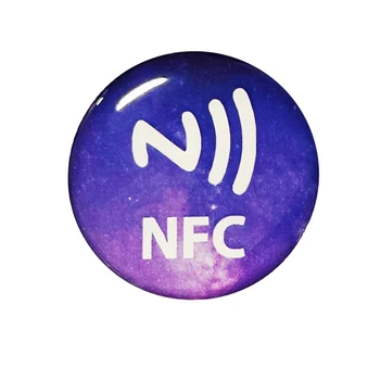 Programmeeritav NFC-Touch TAG213 144Byte NFC Silt Kleebis Epoksüüd