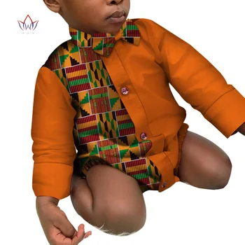 Bintarealwax Aafrika Beebi Romper Dashiki Lapsed Riided Vastsündinud Imiku Poisid jumpsuits Laste Väikelapse Beebi Riided WYT262