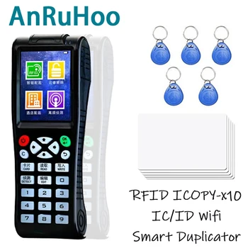 Uus Wifi Dekodeerimine Koopiamasin 13.56 Mhz NFC Smart Chip-Kaardi Krüpteerimine Lugeja 125Khz T5577 Võti Kirjanik RFID ICOPY8 Pro X10 Paljundusaparaat