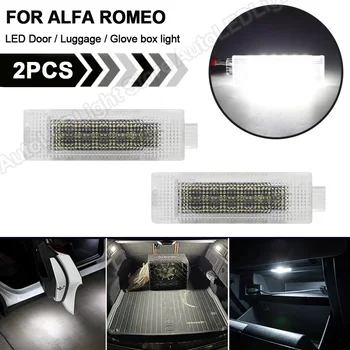 Näiteks Alfa Romeo 147 Mito GT Fiat 500 500 X Bravo 2TK Valge LED pakiruumi Valgus Ukse Lamp kindalaegas Salongi Tuled