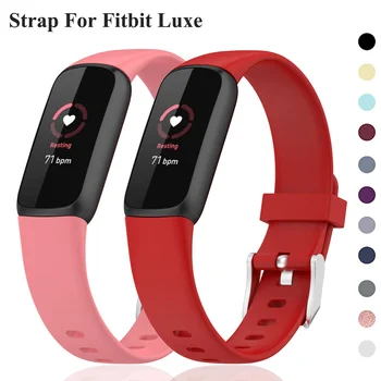 Silikoonist Rihm Jaoks Fitbit Luxe Bänd Pehme Smart Watch Käepaela Watchband Asendamine Bänd Fitbit Luxe Rihm Tarvikud