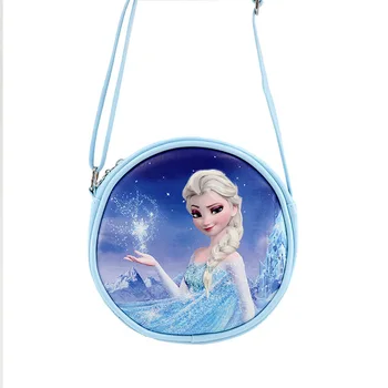 Uus Disney Laste käekotid cartoon Külmutatud Printsess Crossbody Väike Tüdruk, Ring, Rist Õla Kott Elsa Anna