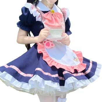 Anime Armas Lolita Neiu Kleit Cosplay Kostüüm Armas Kass Küünis Koomiline Kleit Tüdrukud Naine Teenindaja Neiu Poole Etapi Kostüümid