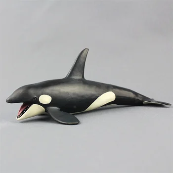 2022 Uus Kingitus 19.5 cm Realistlik Mereloomade Suur Killer Vaala Joonis ABS Tegevus Joonis Mudeli Seeria Laste Hariduslik Mänguasi
