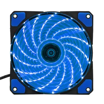120mm cooling Fan RGB 12x12cm 12V 15 LED Ultra Vaikne Arvuti PC Puhul Jahutus-Cooler Heatsink Fänn 3pin/4pin