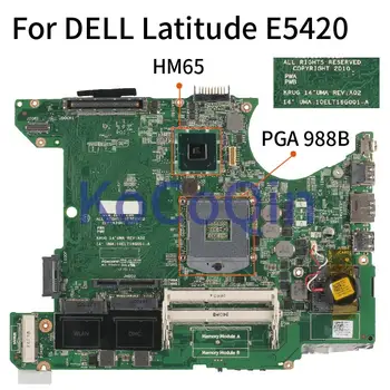 DELL Latitude E5420 HM65 Sülearvuti Emaplaadi CN-0NHWTJ 0NHWTJ Sülearvuti Emaplaadi DDR3