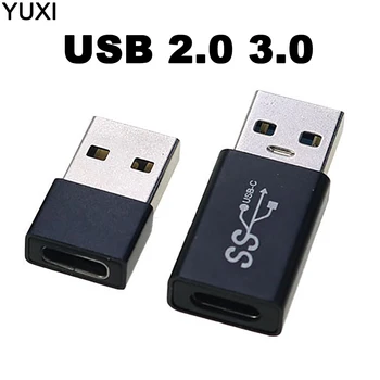 YUXI 1TK Tüüp-C Naissoost USB3.0/USB2.0 Adapter Kaabel-Laadimiskaabel Andmete Edastamise Converter Pd Kiire Laadimine