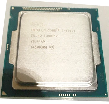Algne Intel Core I7-4765T CPU 2.00 GHz, 8M 35W 22nm LGA1150 Quad-core Lauaarvuti I7 4765T protsessor Tasuta shipping