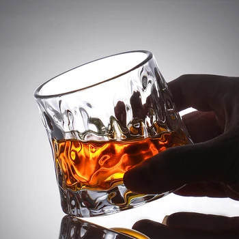 1tk Bourbon Prillid Pöörleva Viski Klaas vanamoodne, Šoti Ketramine Viski Klaasi Viski Klaaside Shot Klaas Tassid Ja Kruusid