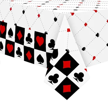 Kasiino Pool Ühekordselt Laudlina Poker Laudlina Las Vegas Tabel Kaas mängukaarti Teemaline sünnipäevapidu Tarvikud