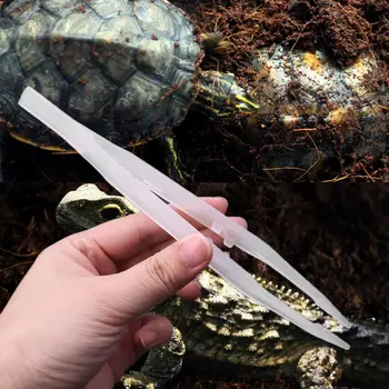 Roomajate Pintsetid Noctilucence Clip Söötmine Tangid Live Toidu Söötmine U-Pesakond Terrarium Puhastamine ning Söötmine