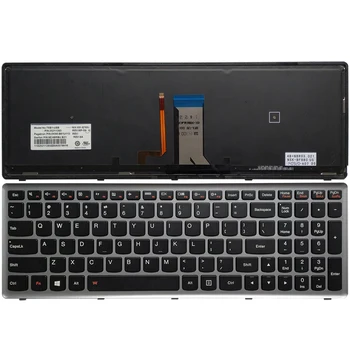 Uued US Taustavalgustusega Klaviatuur Lenovo Ideapad Z710 U510 Sülearvuti inglise Paigutus