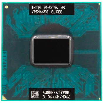 CPU sülearvuti Core 2 Duo T9900 CPU 6M Cache/3.06 GHz/1066/Dual-Core Socket PGA 478 Sülearvuti protsessor forGM45 PM45