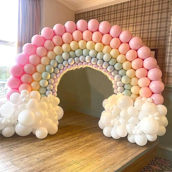 Vikerkaar Õhupalli Vanik Arch Kit Ülemaailmse Macaron Lateks Ballon Sünnipäeva Decor Lapsed Aastapäeva Taustal Baby Shower