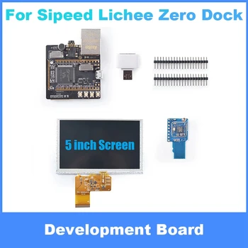 Eest Sipeed Lichee Null Dokk Emaplaadi+Wifi+Bluetooth Moodul+5 Tolline Ekraan Expansion Board V3S Arengu Pardal