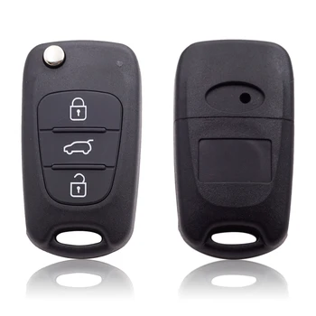 Cocolockey Asendamine Remote Auto Key Shell 3 BT Klapp Kokkuklapitavad puhul Kia K2 K5 Rio 3 Picanto Ceed Cerato Sportage jaoks Hyundai